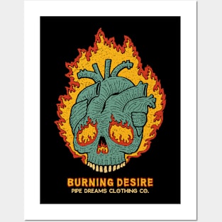 Burning Desire Posters and Art